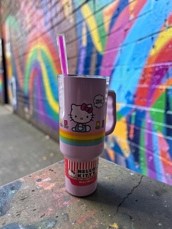Hello Kitty Other - Hello Kitty 40 oz. Stainless Steel Tumbler With Handle